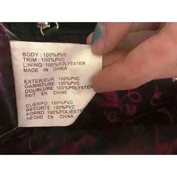 Betsey Johnson Women's Black/White Perforated Tuxedo Junction Bag - Picture 7 of 7